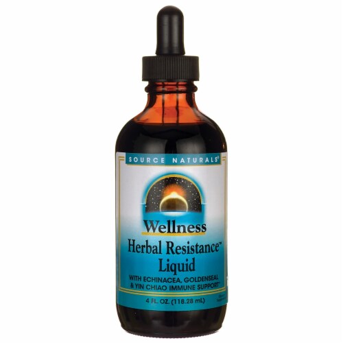 Source Naturals  Wellness Herbal Resistance™ Liquid Perspective: front