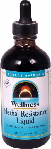Source Naturals Wellness Herbal Resistance™ Liquid Alcohol Free Dietary Supplement Perspective: front