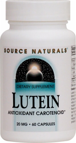 Source Naturals  Lutein with FloraGLO® Perspective: front