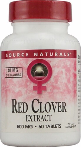 Source Naturals  Red Clover Extract Perspective: front