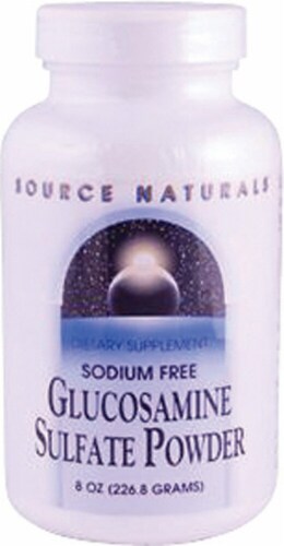 Source Naturals  Sodium Free Glucosamine Sulfate Powder Perspective: front