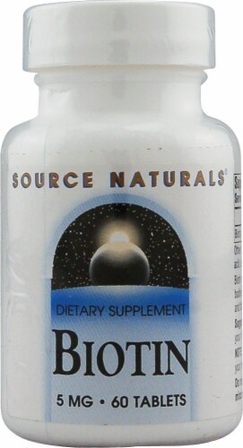Source Naturals  Biotin Perspective: front