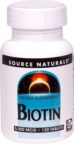 Source Naturals  Biotin Perspective: front