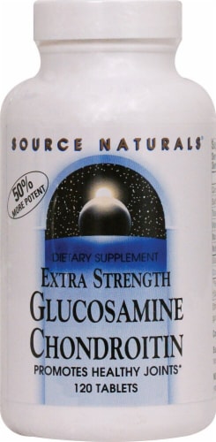Source Naturals  Extra Strength Glucosamine Chondroitin Perspective: front