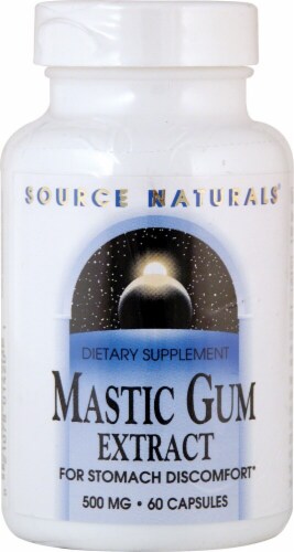 Source Naturals Mastic Gum Extract, 500 mg - 60 Capsules - Baker's