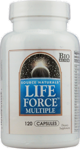 Source Naturals Life Force Capsules Perspective: front