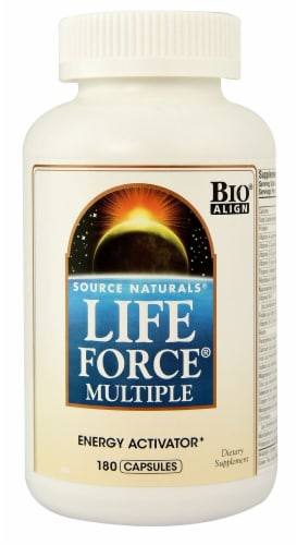 Source Naturals  Life Force™ Multiple with Iron Perspective: front