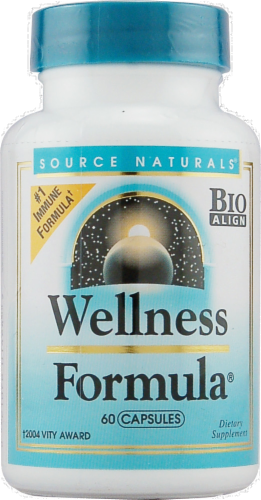Source Naturals Wellness Formula Capsules Perspective: front