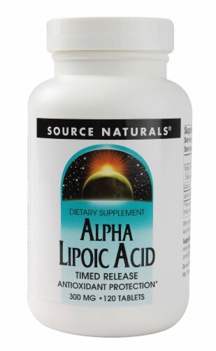 Source Naturals  Alpha Lipoic Acid Time Release Perspective: front