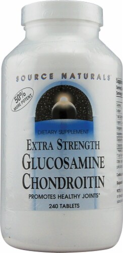 Source Naturals  Extra Strength Glucosamine Chondroitin Perspective: front