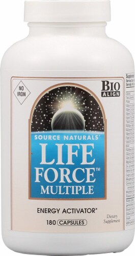 Source Naturals  Life Force™ Multiple No Iron Perspective: front
