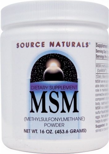 Source Naturals  MSM Powder Perspective: front