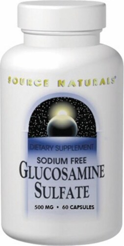 Source Naturals  Sodium Free Glucosamine Sulfate Perspective: front