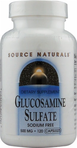 Source Naturals  Sodium Free Glucosamine Sulfate Perspective: front