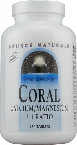 Source Naturals  Coral Calcium Magnesium Perspective: front