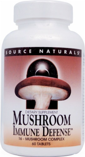 Source Naturals  Mushroom Immune Defense™ Perspective: front