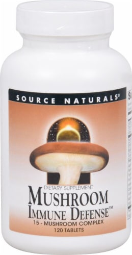 Source Naturals  Mushroom Immune Defense™ Perspective: front