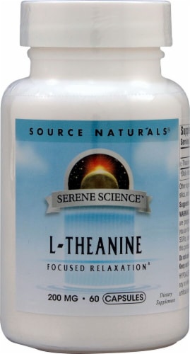 Source Naturals  Serene Science™ L-Theanine Perspective: front