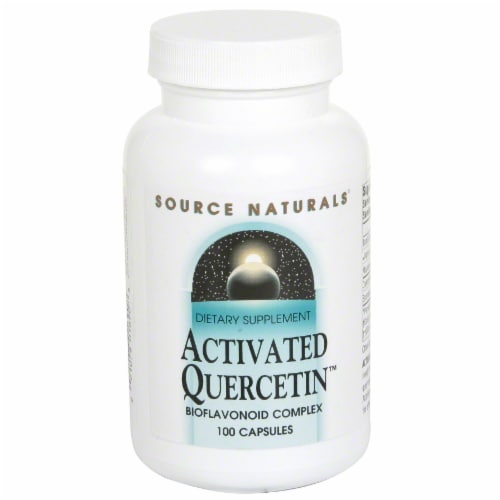 Source Naturals Activated Quercetin Tablets Perspective: front