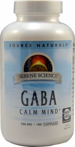 Source Naturals  Serene Science GABA Calm Mind Perspective: front