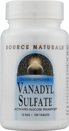 Source Naturals  Vanadyl Sulfate Perspective: front