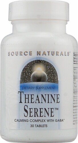 Source Naturals Theanine Serene Tablets Perspective: front