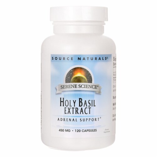 Source Naturals  Serene Science™ Holy Basil Extract Perspective: front