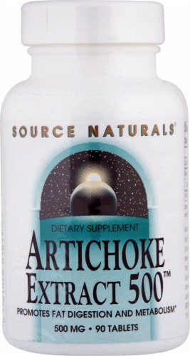 Source Naturals  Artichoke Leaf and Root Extract 500™ Perspective: front