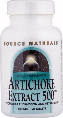 Source Naturals  Artichoke Leaf and Root Extract 500™ Perspective: front