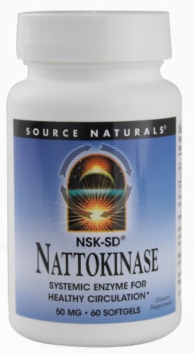 Source Naturals  NSK-SD™ Nattokinase Perspective: front