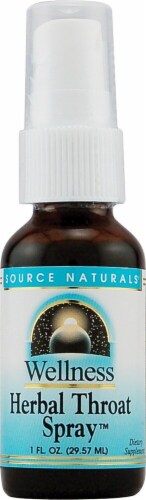 Source Naturals  Wellness Herbal Throat Spray™ Perspective: front