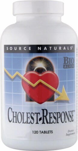 Source Naturals Cholest-Response Tablets Perspective: front