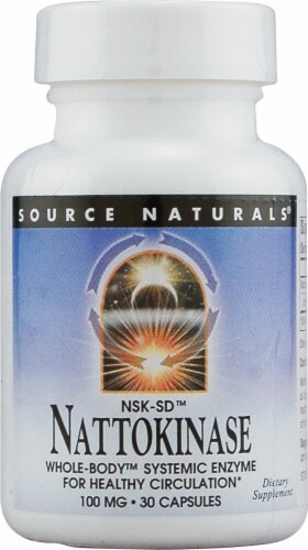 Source Naturals  Nattokinase NSK-SD™ Perspective: front