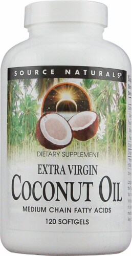 Source Naturals  Extra Virgin Coconut Oil Perspective: front
