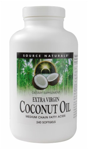 Source Naturals  Extra Virgin Coconut Oil Perspective: front