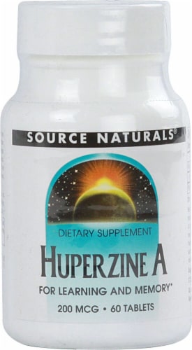Source Naturals  Huperzine A Perspective: front