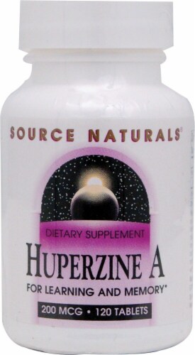 Source Naturals  Huperzine A Perspective: front