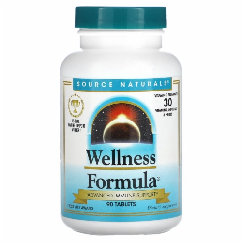 Source Naturals Wellness Formula Tablets Perspective: front