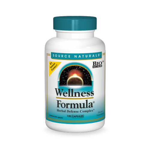 Source Naturals Wellness Formula Herbal Defense Complex Perspective: front