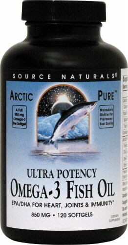 Source Naturals  ArcticPure™ Omega-3 Fish Oil Perspective: front
