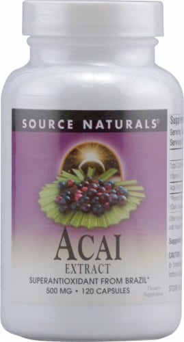 Source Naturals  Acai Extract Perspective: front