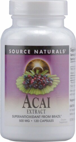 Source Naturals  Acai Extract Perspective: front