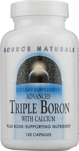 Source Naturals  Advanced Triple Boron With Calcium™ Perspective: front