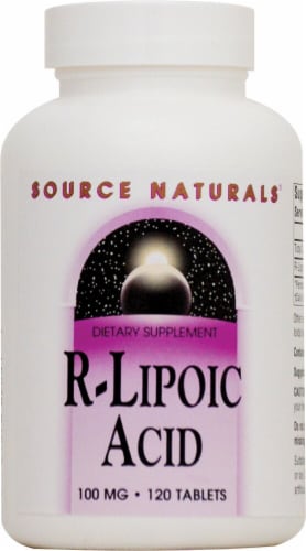 Source Naturals  R-Lipoic Acid Perspective: front