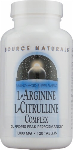 Source Naturals  L-Arginine L-Citrulline Complex Perspective: front
