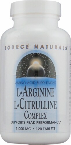 Source Naturals  L-Arginine L-Citrulline Complex Perspective: front
