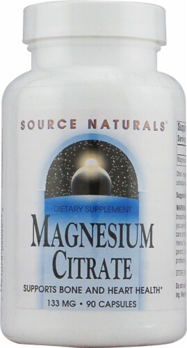 Source Naturals  Magnesium Citrate Perspective: front