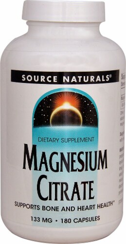 Source Naturals Magnesium Citrate Perspective: front