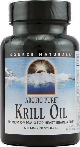 Source Naturals Krill Oil 500 mg Softgels Perspective: front