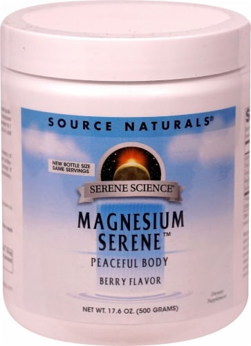 Source Naturals  Magnesium Serene™   Berry Perspective: front